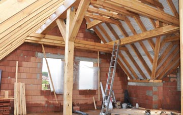 Llangynhafal attic trusses