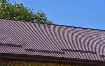 typical Llangynhafal corrugated roof uses