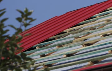 Llangynhafal corrugated roofing costs