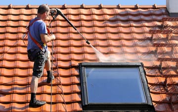 roof cleaning Llangynhafal, Denbighshire